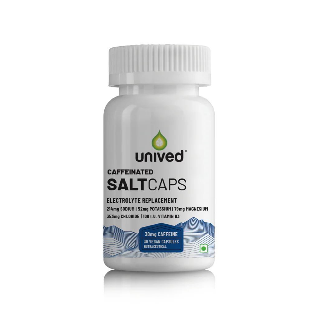 Unived Salt Capsules Caffeinated