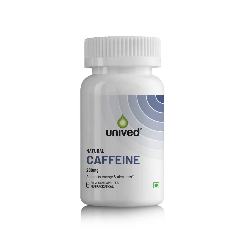 Unived Natural Caffeine Capsules