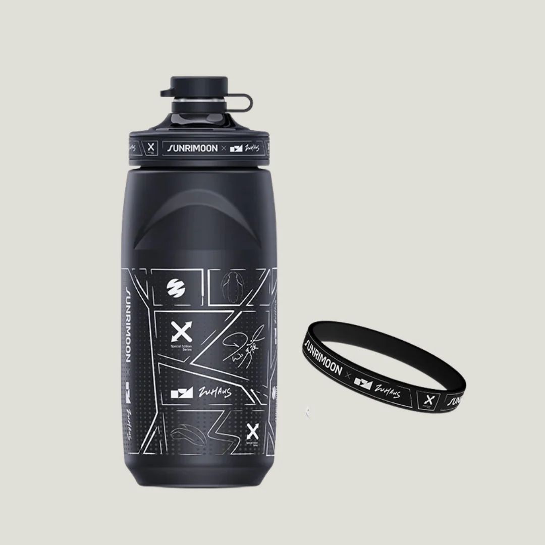 Sunrimoon Cycling Bidon Bottle - Black