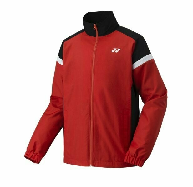 YJ0005 Yonex Junior Trainingsanzug Jacke, Farbe: sunset red