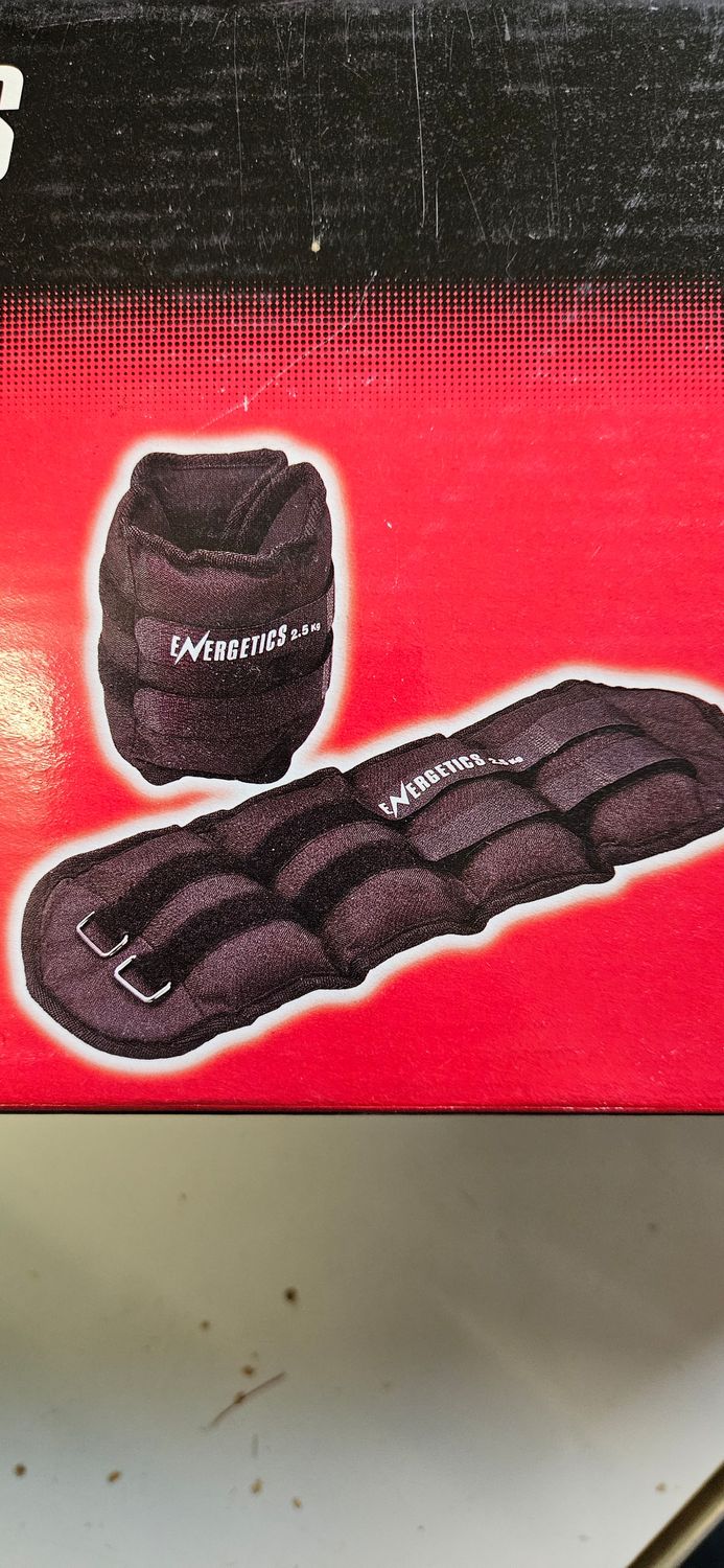 ENERGETICS Gewichtsmanscheten 2x2,5kg
