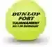 DUNLOP TENNISBALL "FORT TOURNAMENT" 4ER