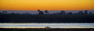 Sunset on the Nile