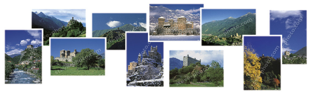 Castelli della Valle d&#39;Aosta - Cofanettto 01