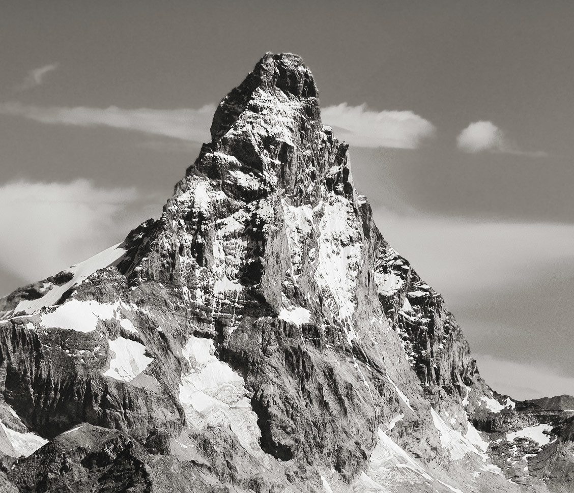 Cervino e Monte Rosa - Matterhorn- 300x45cm - trofeo Mezzalama