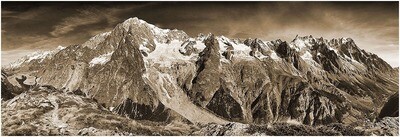 Monte Bianco - veduta centrale