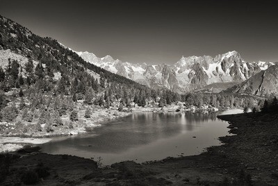 Lago d&#39; Arpy - Morgex - La-Thuile - Monte Bianco - Dente del Gigante