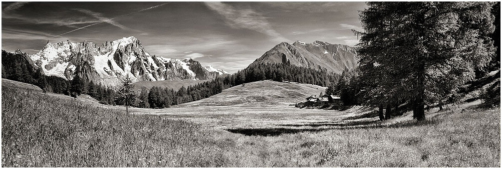 primavera a Petosan - La Thuile - Monte Bianco
