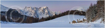 Petosan - La-Thuile - tramonto pastello