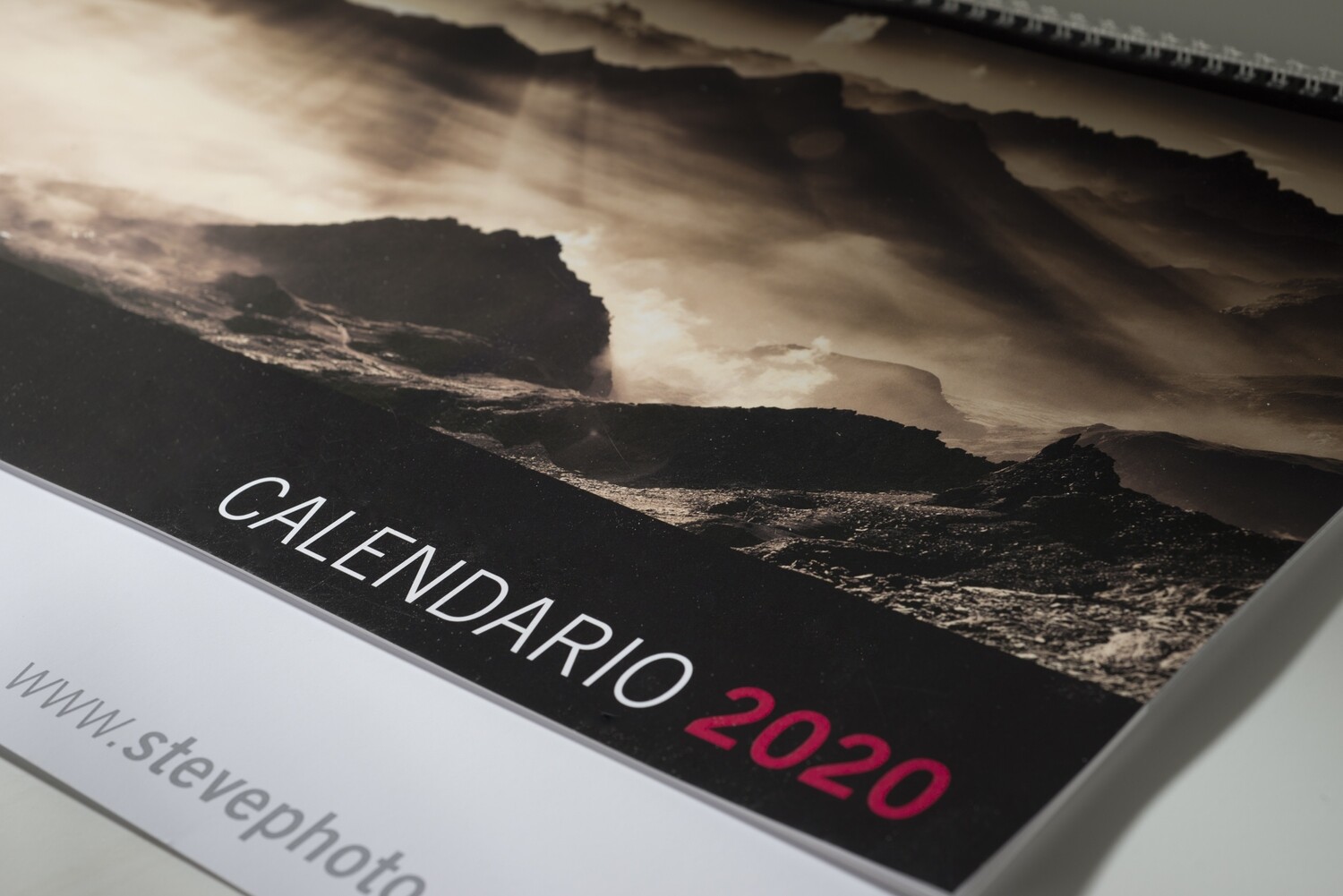 Calendario 2020 - formato panoramico 60x20cm