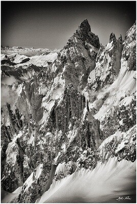Aiguille Noire Peuterey  e Les Dames Anglaises - Courmayeur - Monte Bianco