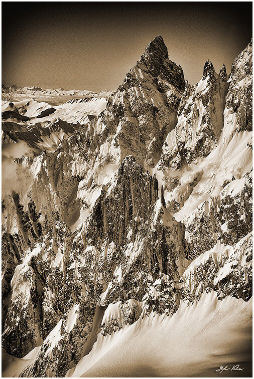 Aiguille Noire Peuterey e Les Dames Anglaises - Courmayeur - Monte Bianco