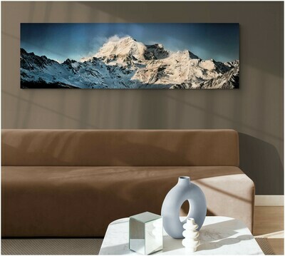 Grand Combin al tramonto - Black&amp;Blue