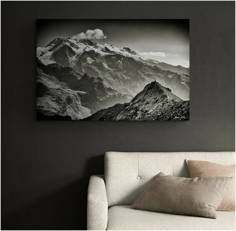 il ritiro del bianco - Monte Rosa - Valtournenche