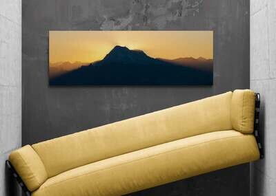 Grand Combin al tramonto