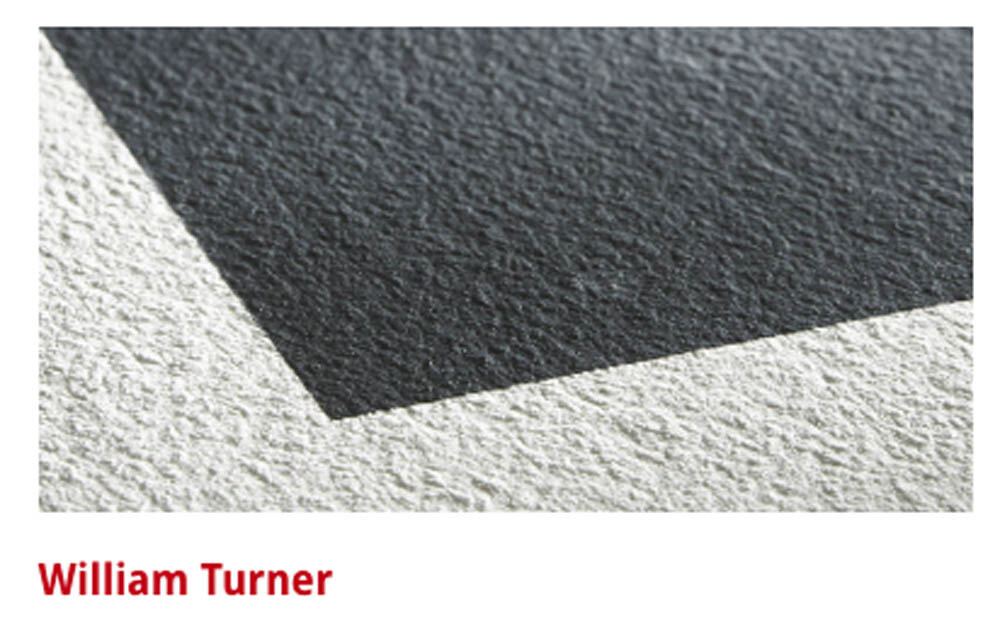 William Turner - 100% Cotton · white · genuine mould-made paper