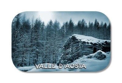 Chalet immerso nella neve
