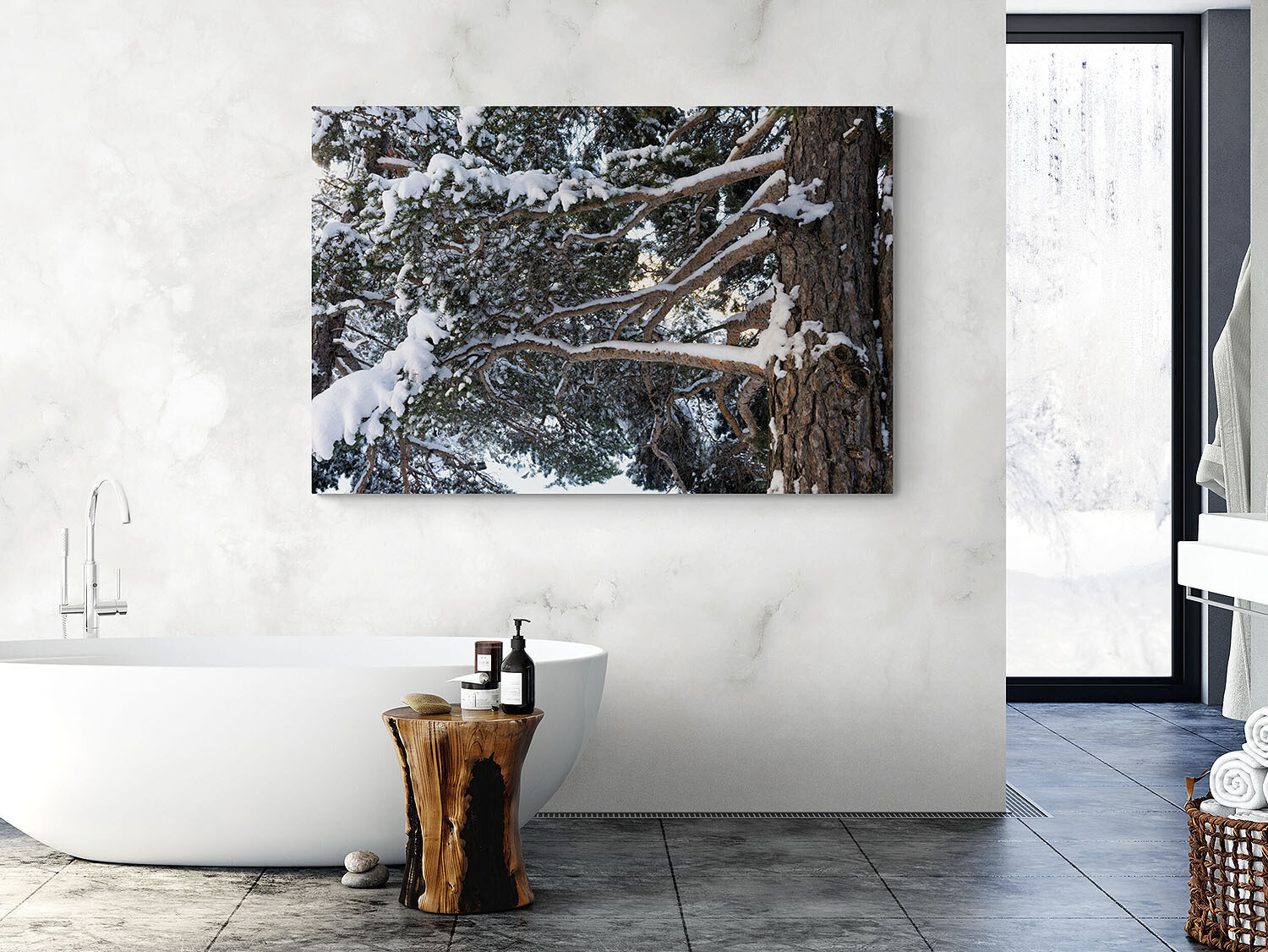 Winter trees