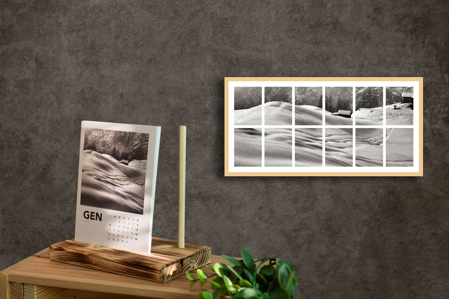 1 cornice per modello D - 70x34cm