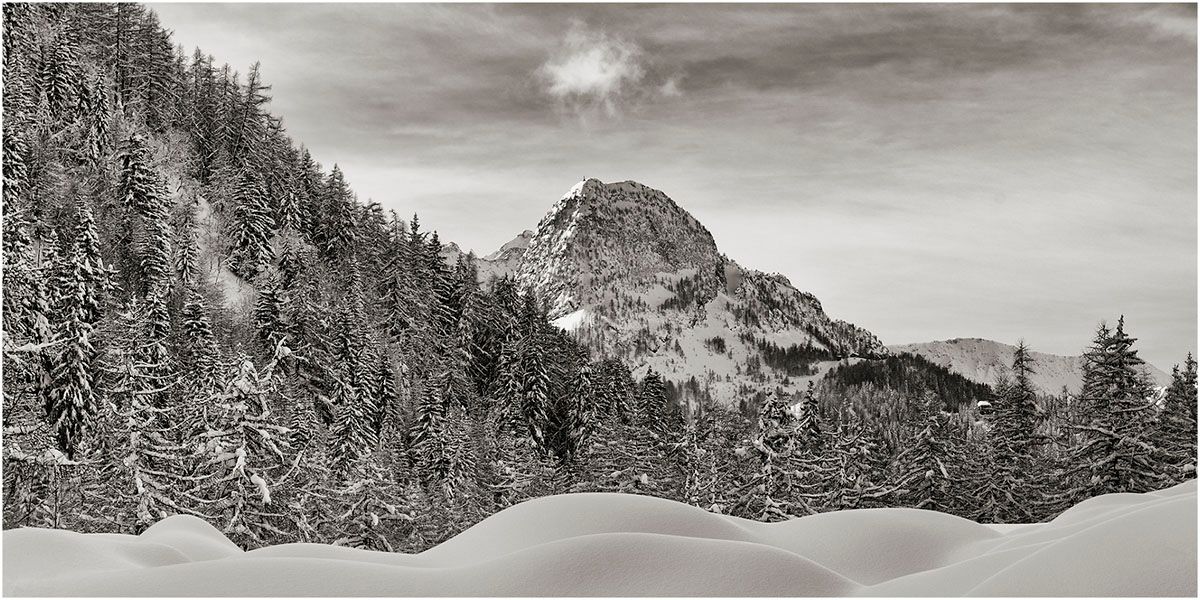Mont Chetif innevato