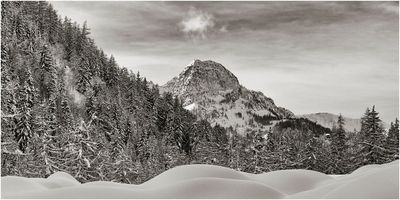 Mont Chetif innevato