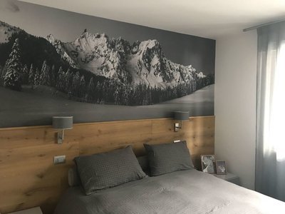 Monte Bianco - carta fotografica murale