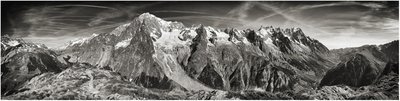 Monte Bianco - veduta centrale