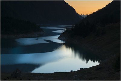 Tramonto su Place-Moulin
