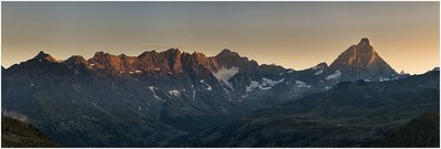Cervino e Grandes Murailles - Alba