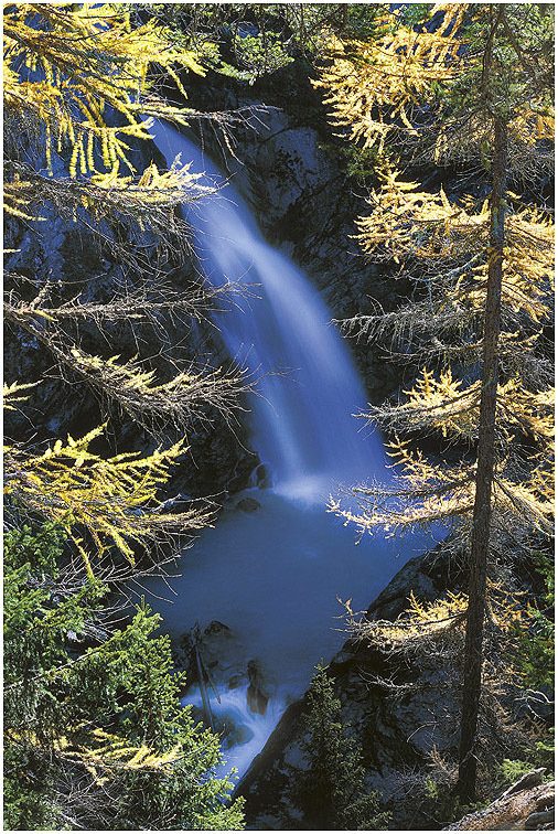 Prima cascata di La Joux - La Thuile