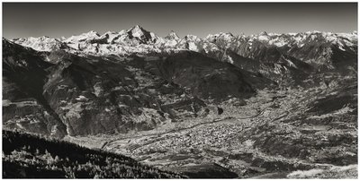 Aosta e le sue montagne