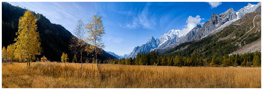 Autunno in Val Ferret - Courmayeur - Monte Bianco - Valle d'Aosta
