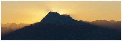 Grand Combin al tramonto