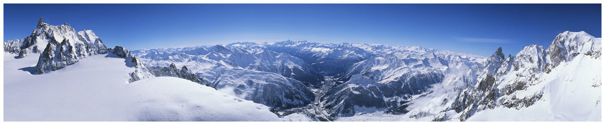 Dente del Gigante e Monte Bianco - Courmayeur - Valle d'Aosta