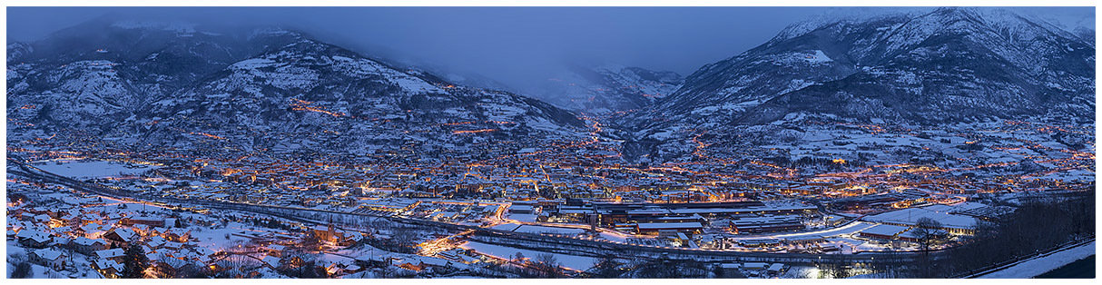Aosta notturna