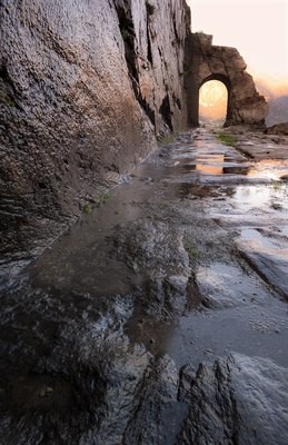 La montagna scolpita - arco e strada romana - Donnas - Valle d’Aosta