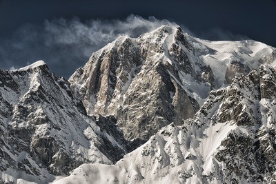 Il Re delle Alpi - Monte Bianco - Black&Blue