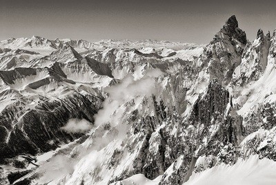 Aiguille Noire Peuterey e Les Dames Anglaises - Courmayeur - Monte Bianco