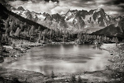 Lago d&#39; Arpy - Morgex - La-Thuile - Monte Bianco - Dente del Gigante