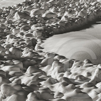 Dunes of snow
