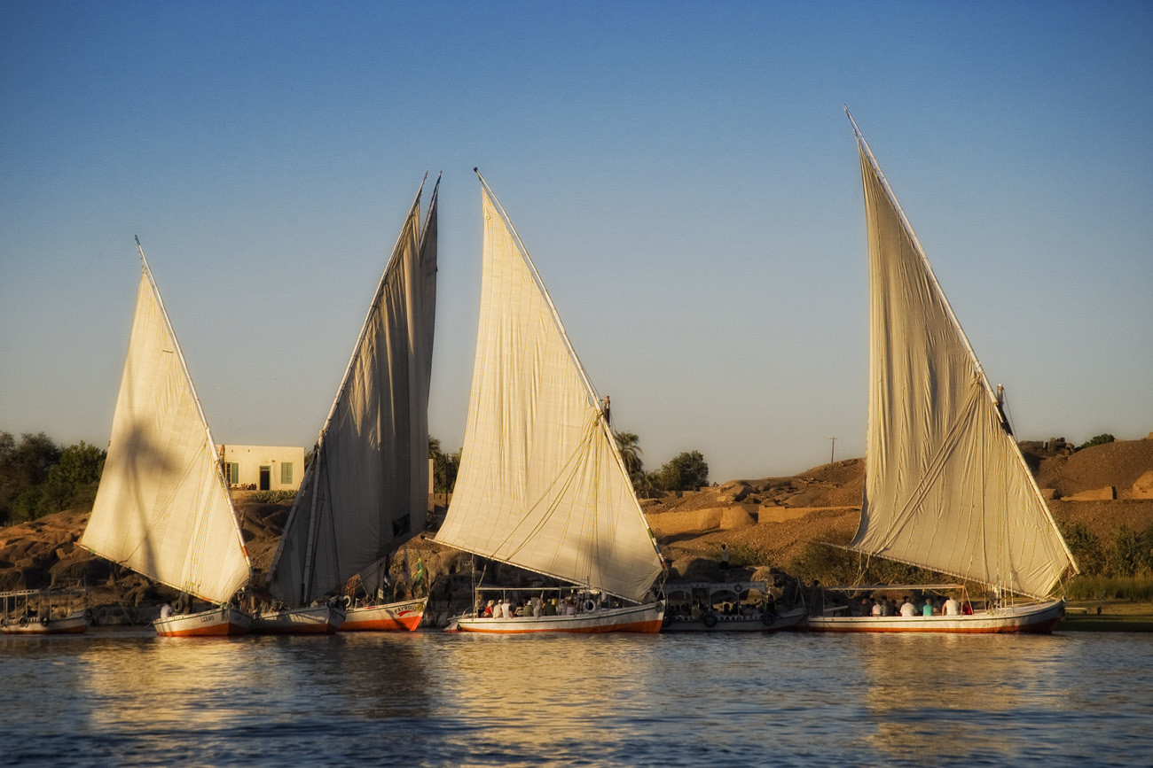 Feluca on the Nile - Aswan - Egypt