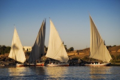 Feluca on the Nile - Aswan - Egypt