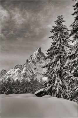 L'Aiguille Noire oltre la quiete