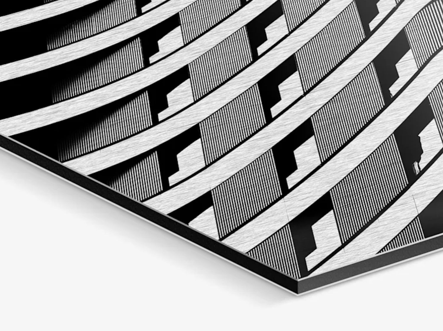 Stampa su alluminio dibond spazzolato Stampa su alluminio dibond spazzolato