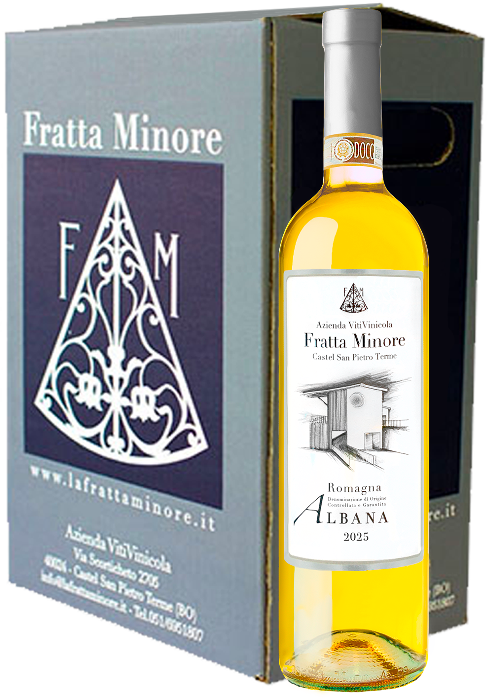 CONFEZIONE 6 BOTTIGLIE - Romagna Albana Secco D.O.C.G.