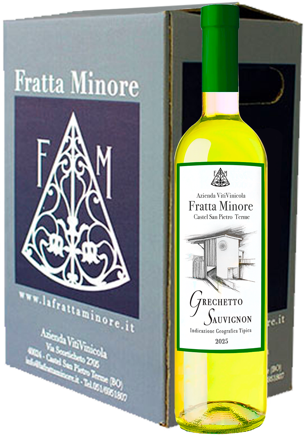 CONFEZIONE 6 BOTTIGLIE - Grechetto-Sauvignon I.G.T. Rubicone