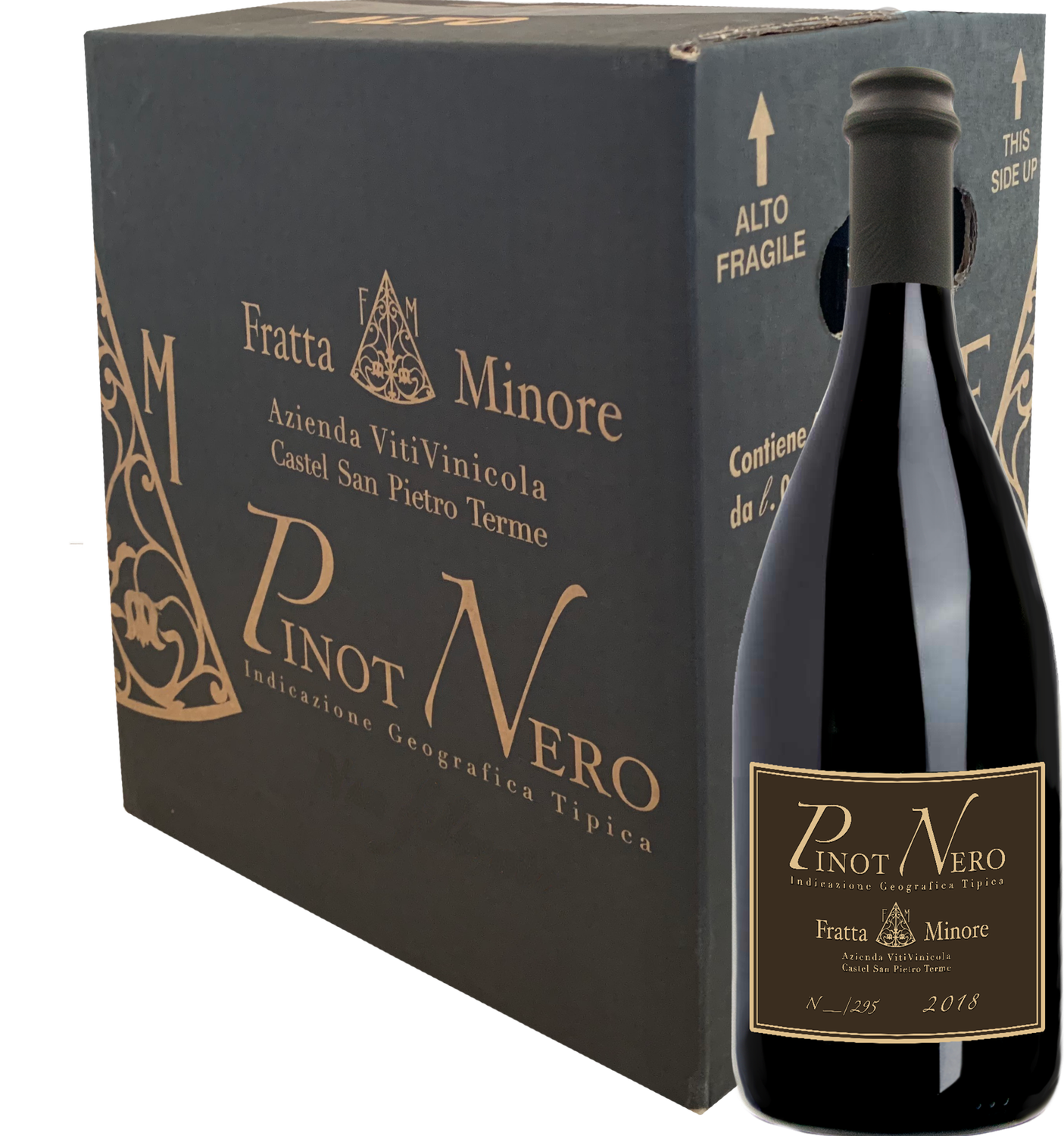 CONFEZIONE 6 BOTTIGLIE - Pinot Nero I.G.T. Rubicone 2018