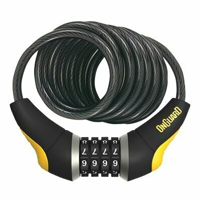 OnGuard 8032 Doberman Coil Cable Lock
