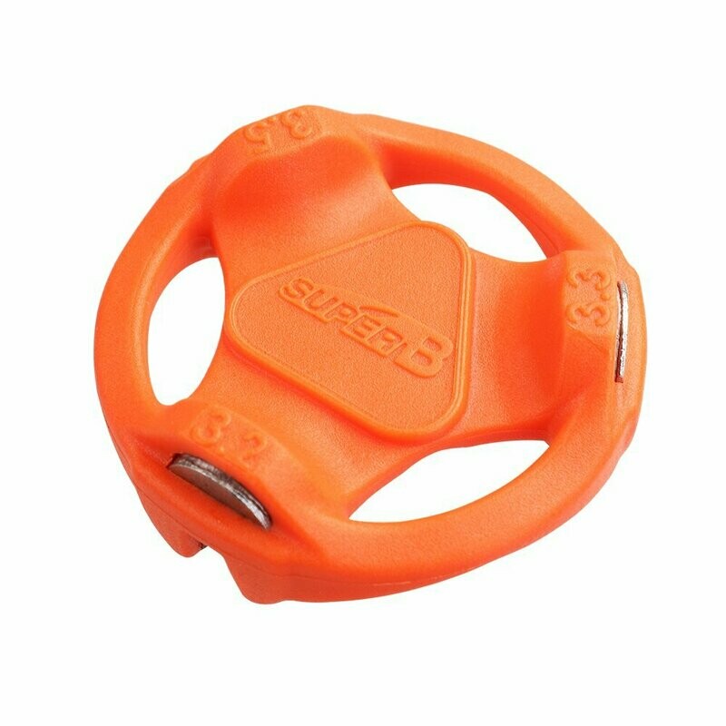 Super B 2 in 1 spoke wrench