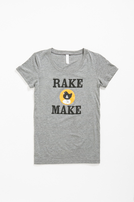Rake and Make Logo Tee- Women's